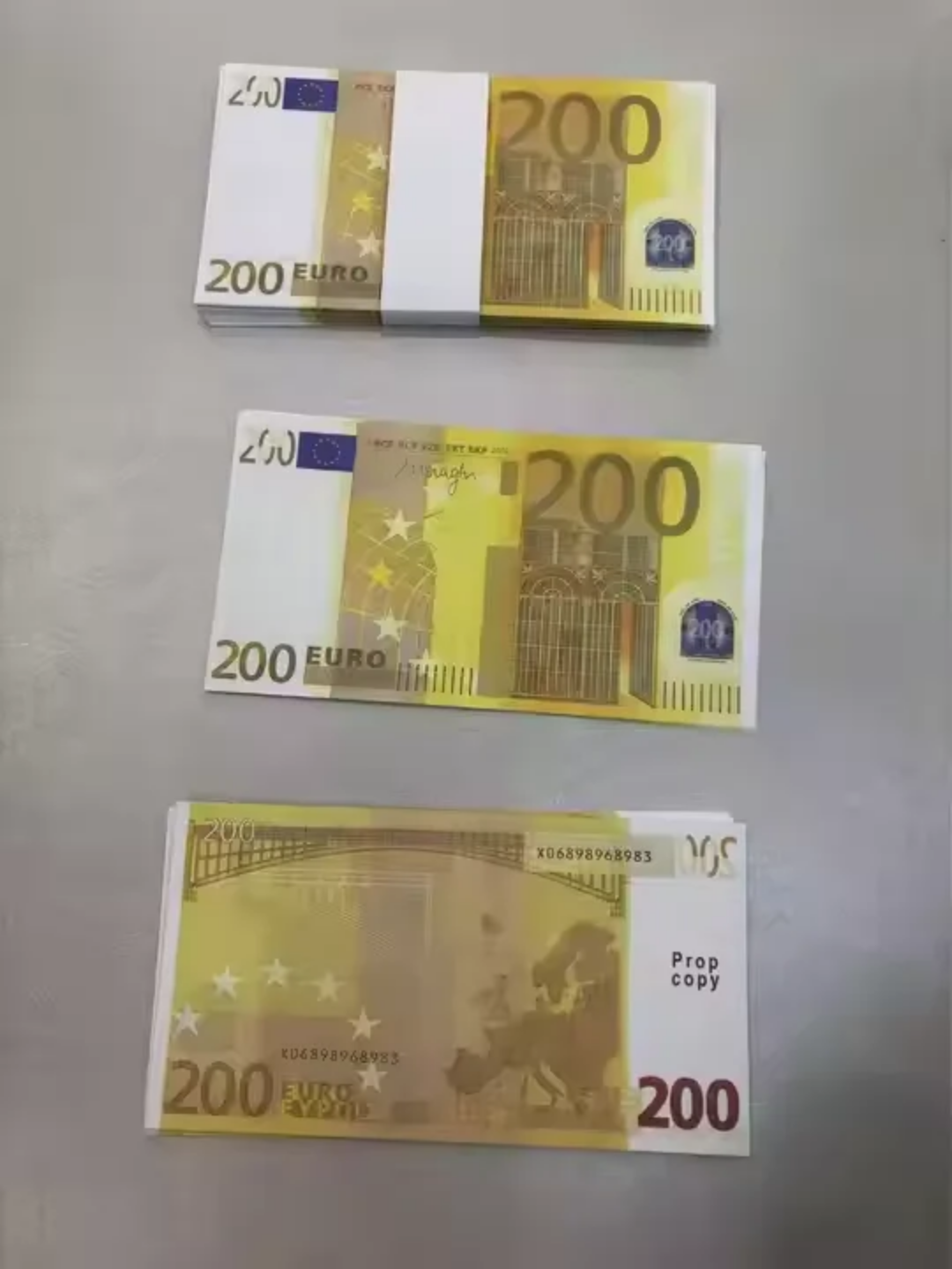 Euros Props copy replica notes €1000